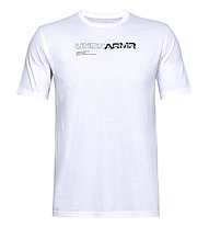 Under Armour UNDR ARMR Wordmark - Basketball-T-Shirt - Herren, White