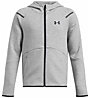 Under Armour Unstoppable Fleece - Kapuzenpullover - Jungs, Grey