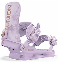 UNION BINDING STR - attacco snowboard - donna, Pink