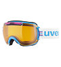 Uvex Downhill 2000 Race Chrome - Skibrille, Pink/Cobalt Chrome