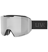 Uvex Evidnt ATTRACT V - maschera da sci, Black/Grey