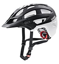 Uvex Finale - casco bici MTB, Black/White