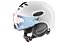 Uvex Hlmt 300 vario - casco da sci, White Glossy