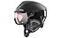 Uvex Instinct visor pro v - casco da sci, Black