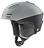 Uvex Ultra Mips - casco da sci , Grey/Black
