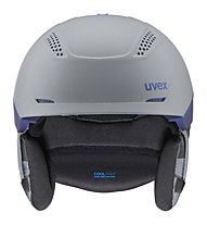Uvex Ultra Pro - casco sci, Grey/Blue
