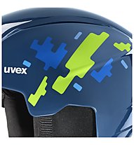 Uvex Viti set - Skihelm - Kinder, Blue