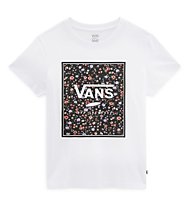 Vans Boxed In Rose Crew - T-shirt - Damen, White