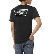 Vans Mn Full Patch Back SS - t-shirt tempo libero - uomo, Black