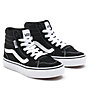Vans YT Filmore Hi - sneakers - bambino, Black/White