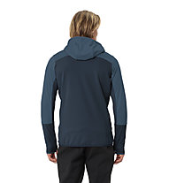 Vaude Me Monviso Grid - Fleecejacke - Herren, Dark Blue/Blue