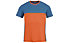 Vaude Scopi - t-shirt - uomo, Blue/Orange