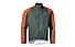 Vaude Drop III - giacca ciclismo - uomo, Dark Green/Orange