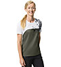 Vaude Moab - maglia mtb - donna, Dark Green/White