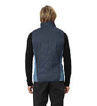 Vaude Sesvenna IV M- gilet sci alpinismo - uomo, Blue/Orange