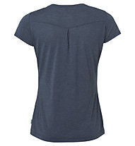 Vaude Skomer Print II - T-shirt - donna, Blue/White/Light Blue