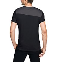 Vaude Sveit Shirt Herren Wandershirt kurzärmelig, Black/Grey