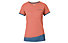 Vaude Sveit - T-shirt trekking - donna, Orange/Blue
