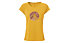 Vaude Tekoa II - T-shirt - donna, Yellow/Brown