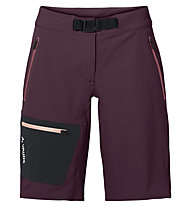 Vaude Badile - pantaloni corti trekking - donna, Purple/Black