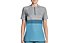 Vaude Women's Ligure Shirt - Radtrikot MTB - Damen, Light Blue/Grey
