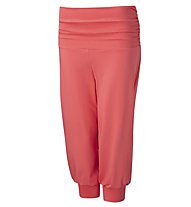 WELLICIOUS 3/4 Yoga Pantaloni Donna, Bright Orange