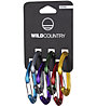 Wild Country Astro - Set mit 6 Karabiner, Black
