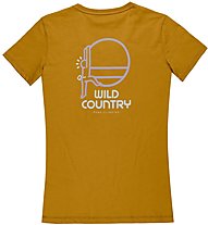 Wild Country Graphic - T-Shirt Klettern - Damen, Brown