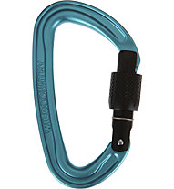 Wild Country Wildscrew - Karabiner, Black/Light Blue