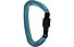 Wild Country Wildscrew - Karabiner, Black/Light Blue