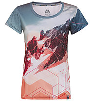 Wild Tee Monte Bianco W - Trailrunningshirt - Damen, White/Red