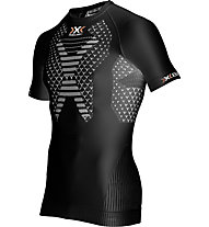 X-Bionic Twyce - T-shirt running - uomo, Black/White