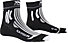 X-Socks Run Speed One - calzini running, Black/White