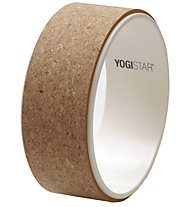 Yogistar Yogarad Yogiwheel - Yoga und Pilates Zubehör, Brown/White