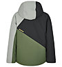 Ziener Alfur JR – giacca da sci – bambino, Green/Black/Grey