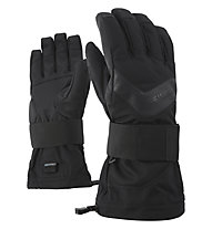 Ziener Milan AS® - guanti da snowboard - uomo, Black/Black
