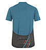 Ziener Nacis junior - maglia ciclismo - bambini, Blue/Orange/Grey