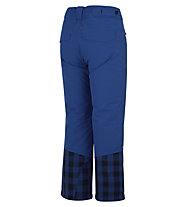 Ziener Ayules - pantaloni da sci - bambino, Dark Blue/Black